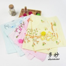 【6252-純棉紗布童巾】吸水不掉毛 兒童毛巾