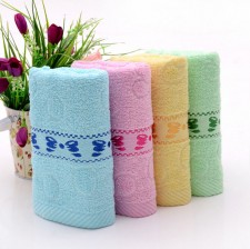 【6304 蝴蝶毛巾】純棉毛巾 禮品毛巾 基督教專用